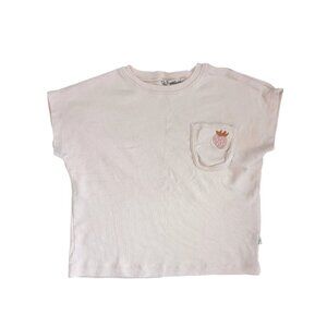 Wheat Strawberry Pale Pink T-Shirt